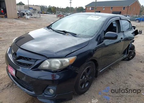 2011 Toyota Corolla S из США, поврежденный, VIN 2T1BU4EE9BC670566